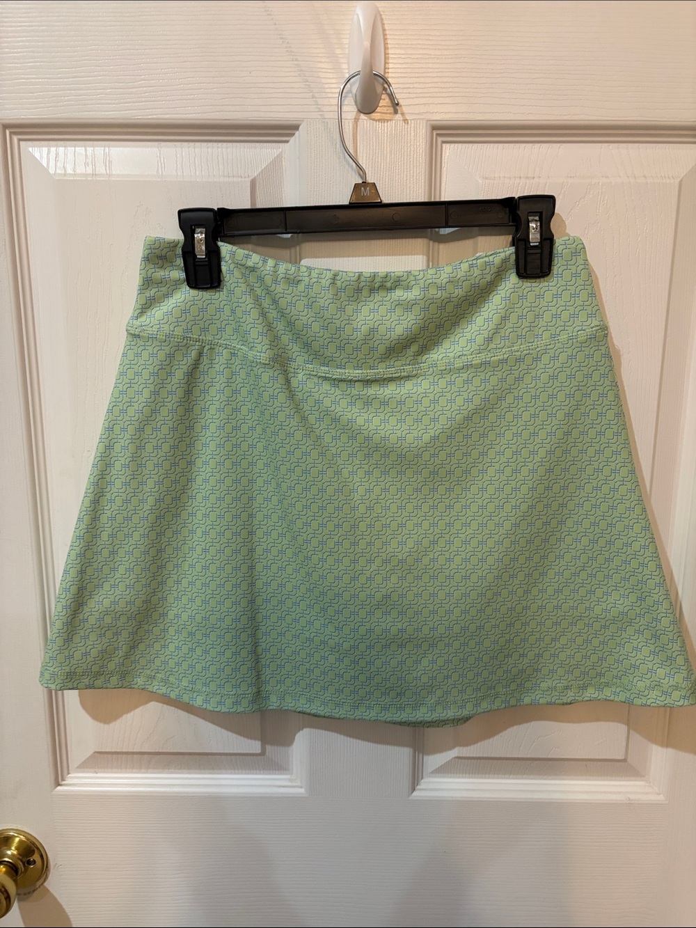 crown & ivy Mint Green Textured A-Line Skort